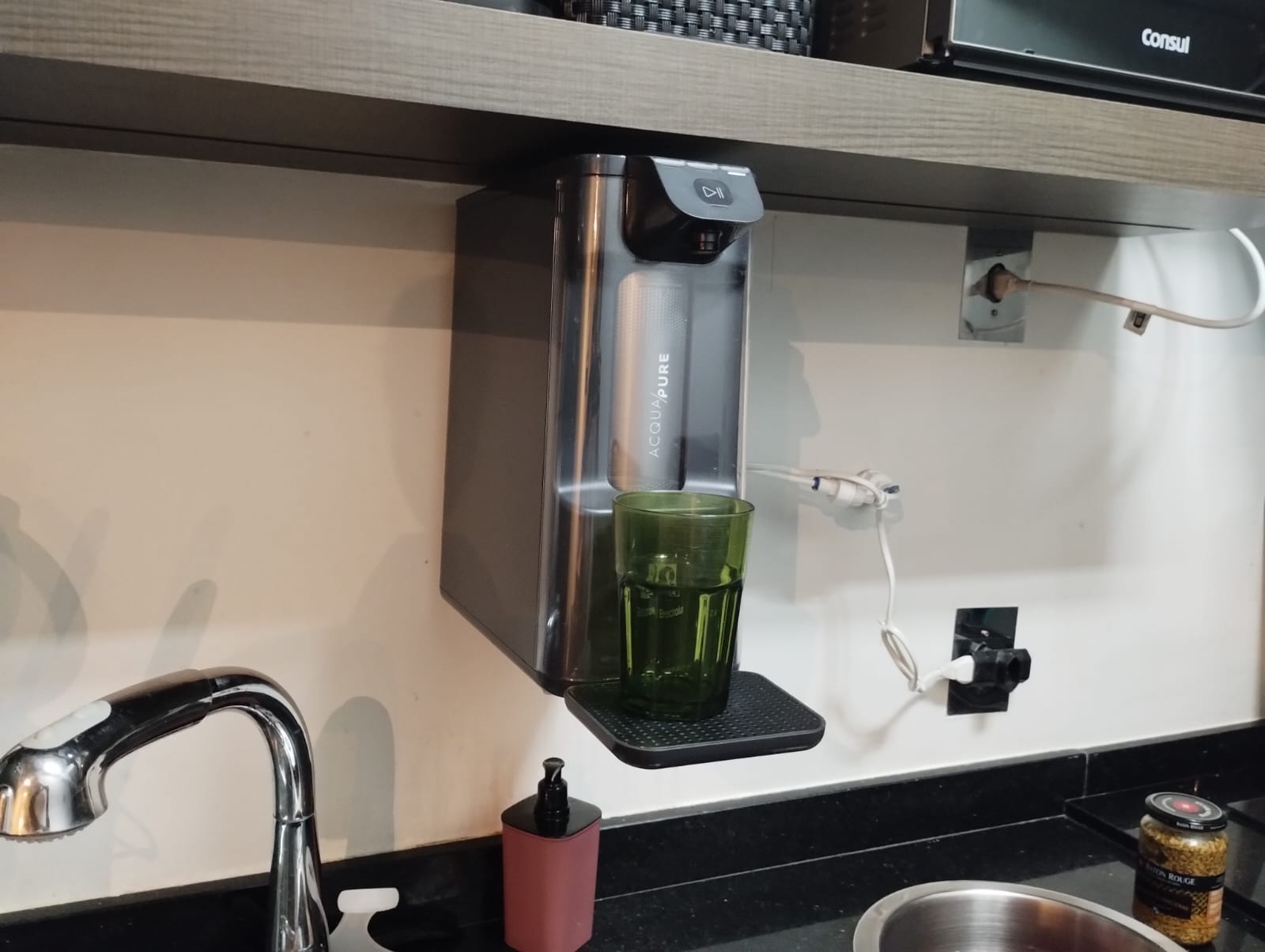 Instalação e troca de filtro de água